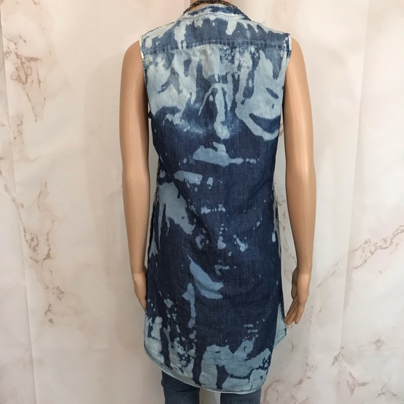 Eddie Bauer Denim Tye Dye Dress - Picture 4 of 4